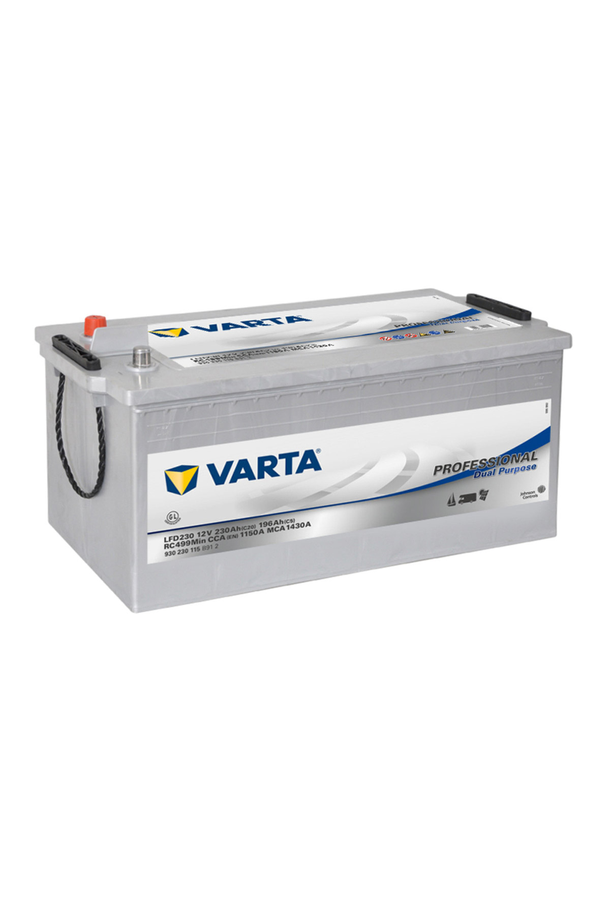 Varta LFD230 12V 230Ah Professional MF accu 930230115